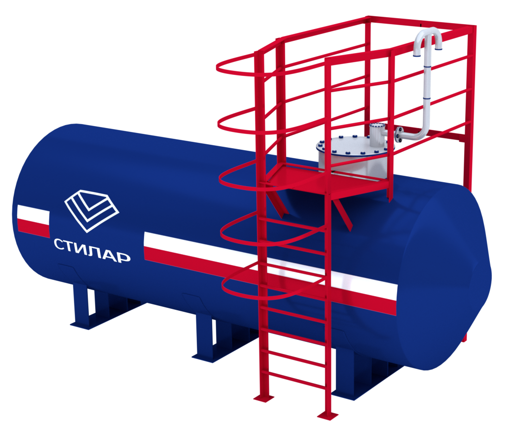 Горизонтальный резервуар РГСН для технической воды 100 м³ от завода-производителя